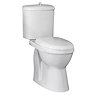 Nuie Single Flush High Rise Close Coupled Toilet - DOCMP100 Large Image