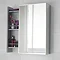 Premier - Intrigue Side Opening Mirrored Cabinet - H750 x W460mm - LQ039 Large Image