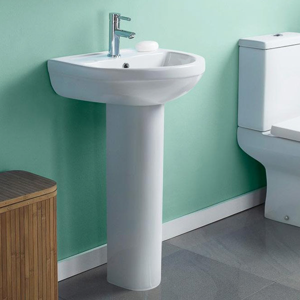 Premier - Ivo Basin 1TH with Full Pedestal - 2 Size Options Profile Large Image