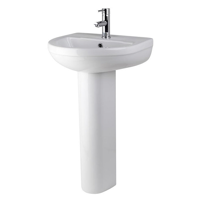 Premier - Ivo Basin 1TH with Full Pedestal - 2 Size Options Large Image