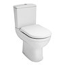 Nuie Ivo Comfort Height Close Coupled Toilet with Soft Close Seat