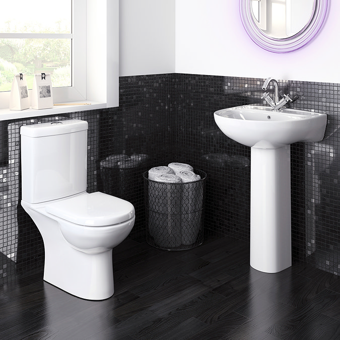 Premier Lawton Compact 4-Piece Bathroom Suite Large Image