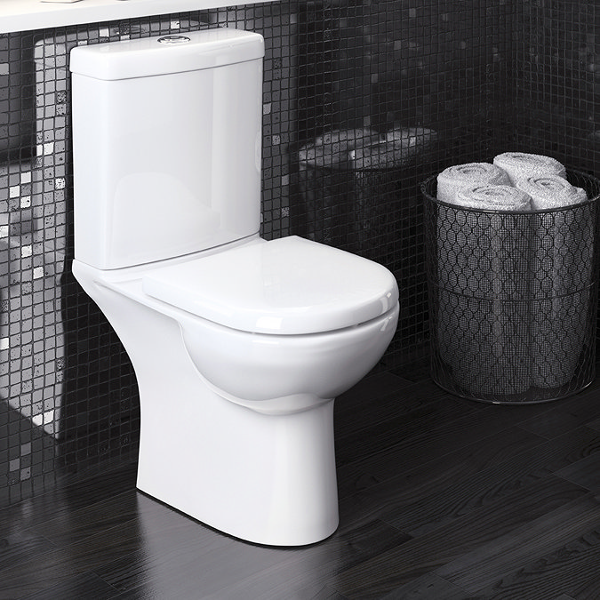 Premier Lawton Compact Toilet with Soft Close Seat Profile Large Image