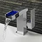 Ultra LED Side Action Cloakroom Mono Basin Mixer Inc. Waste - MIN385 Profile Large Image