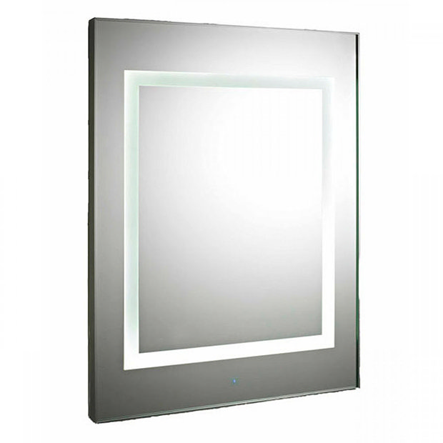 Nuie Level Square Motion Sensor LED Mirror w/ DeMister Pad LQ035 at