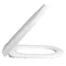 Premier Luxury D-Shape Soft Close Toilet Seat with Square Edge, Top Fix, Quick Release - NTS007 Profile Large Image