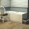 Danbury Single Ended Bath with Headrest & Grips 1700 x 700mm