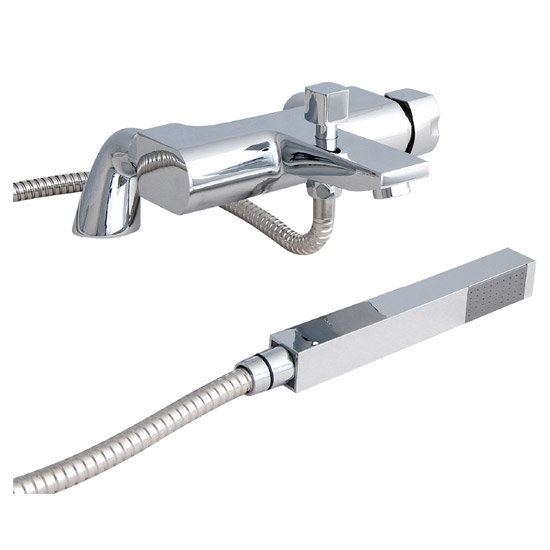 Premier - Mason Bath Shower Mixer with Shower kit & Wall Bracket - TMS304 Large Image