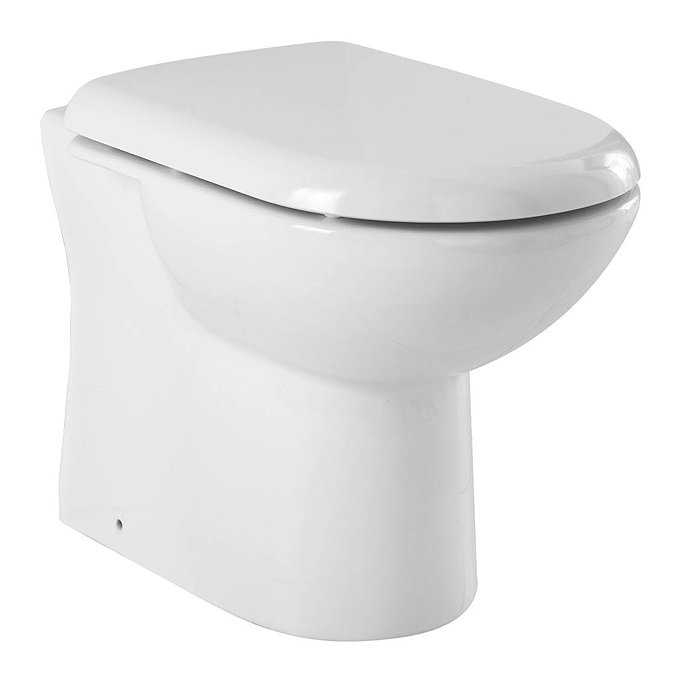 Premier Mayfair Back-To-Wall Toilet Pan inc Soft Close Seat Large Image