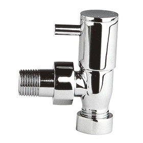 Premier - Minimalist Radiator Valves Pack - Angled - MTY137 Large Image