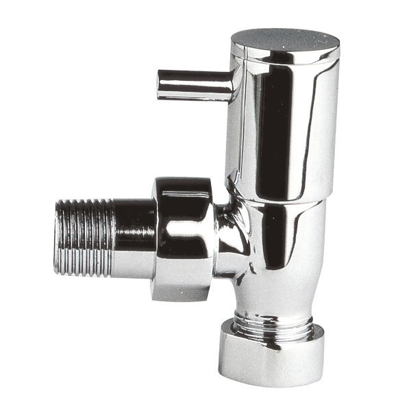 Nuie Minimalist Radiator Valves Pack Angled Victorian Plumbing