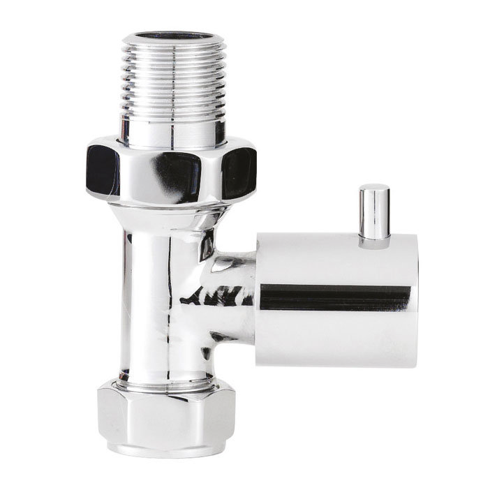 Premier - Minimalist Radiator Valves - Straight - MTY123 Large Image