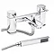 Ultra Munro Bath Shower Mixer Inc. Shower Kit & Wall Bracket - TMU304 Large Image