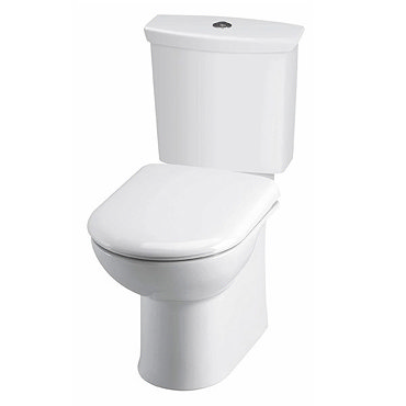 Premier - Otley Close Coupled Toilet with Soft-Close Seat Profile Large Image