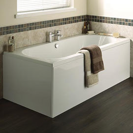 Premier Otley Round Double Ended Bath with Front & End Panels Medium Image