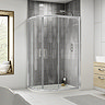 Premier Pacific Offset Quadrant Shower Enclosure Only - Various Sizes  Profile Large Image