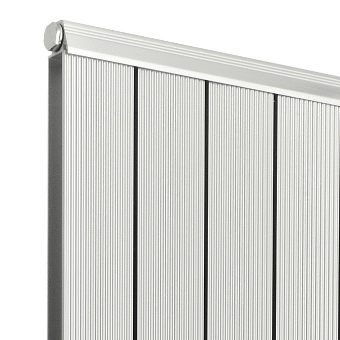 Premier - Palisade Designer Radiator 1800 x 370mm - Anodised - MTY117 Profile Large Image