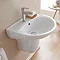 Premier - Pandora 550 Basin with Semi-Pedestal - 1 or 2 Tap Hole Options Profile Large Image