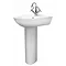 Premier - Perth 550 Basin 1TH with Pedestal - NCS102-NCS103 Large Image