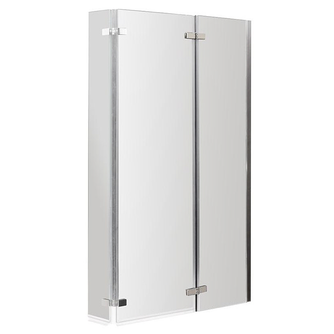 Premier Quattro 1400mm High Double Hinged Bath Screen - NSBS3 Large Image