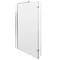 Premier 1400 Quattro Fixed Bath Screen with Hinged Return - NSBS1 Large Image