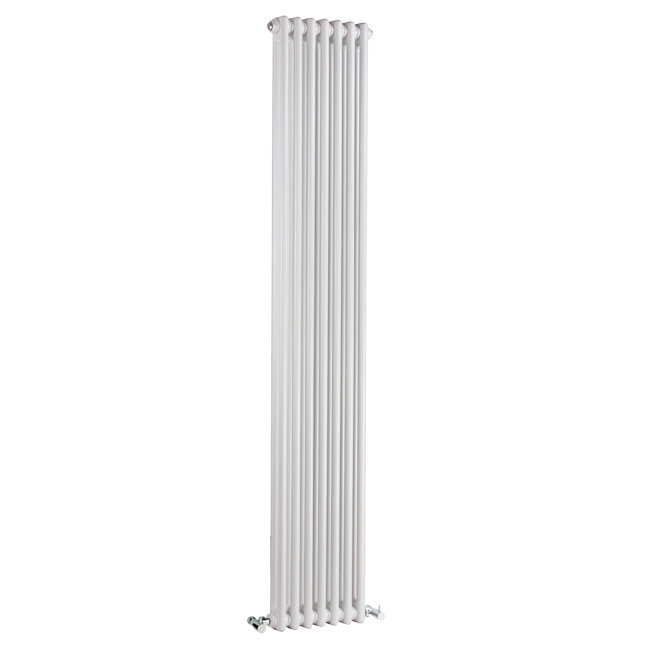 Premier - Regency 2 Column Radiator - 1800 x 335mm - White - MTY070 Large Image