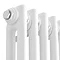 Premier - Regency 2 Column Radiator - 600 x 650mm - High Gloss Black - MTY077 Profile Large Image