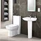 Premier Renoir Compact BTW Toilet + Soft Close Seat  Profile Large Image