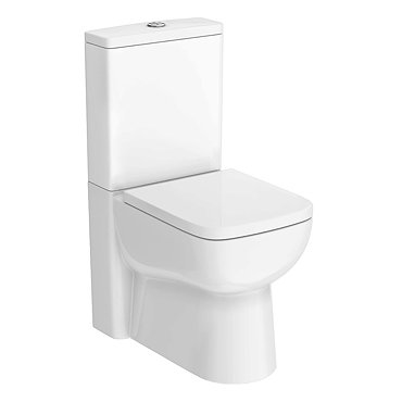 Premier Renoir Compact BTW Toilet + Soft Close Seat  Profile Large Image