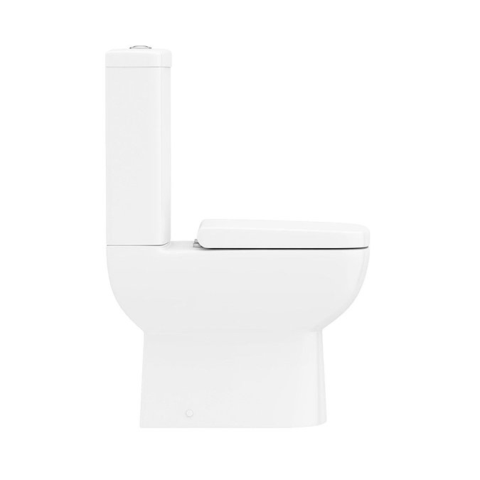 Nuie Renoir Compact Toilet with Soft Close Seat  Feature Large Image