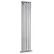 Premier - Ricochet Single Panel Radiator - 1800 x 350mm - Chrome - MTY099 Large Image