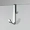 Premier - Robe Hook for Framless Shower Enclosures - ACC003 Large Image