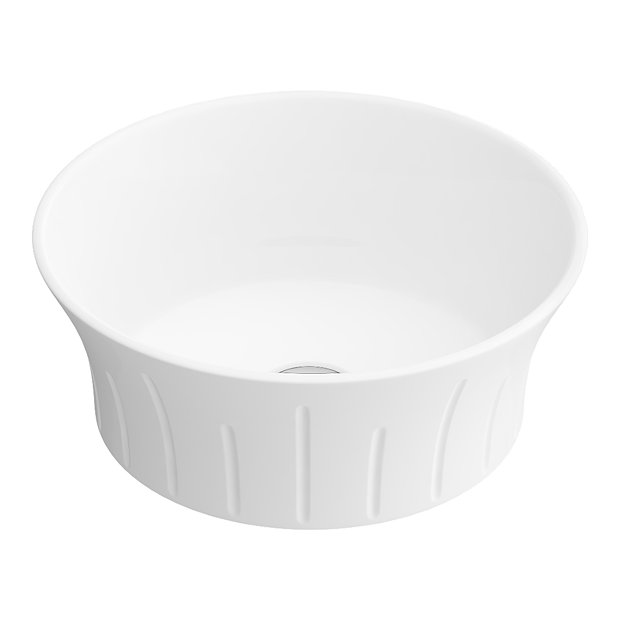 Nuie Round 360mm Sit-On Countertop Vessel Basin - NBV167  Profile Large Image