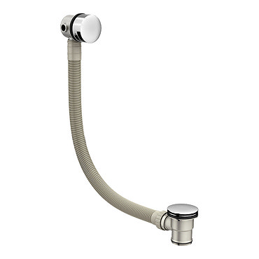 Nuie - Round Slimline Freeflow Bath Filler - E316  Profile Large Image