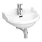 Old London - Chancery Wall Hung Cloakroom Basin (500mm Wide - 1 Tap Hole)  Feature Large Image