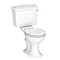 Monaco Cloakroom Suite (Wall Hung Basin + Close Coupled Toilet)