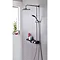 Premier - Sable Thermostatic Bar Valve and Rigid Riser - JTY383 Profile Large Image