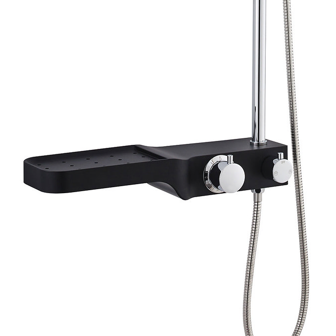 Premier - Sable Thermostatic Bar Valve and Rigid Riser - JTY383 Standard Large Image