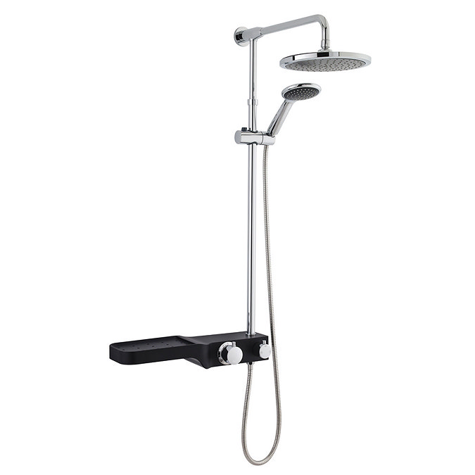 Premier - Sable Thermostatic Bar Valve and Rigid Riser - JTY383 Large Image