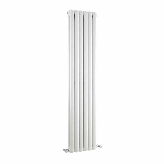 Premier - Salvia Double Panel Radiator - 1500 x 383mm - White - HSA002 Large Image