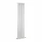 Premier - Salvia Double Panel Radiator - 1500 x 383mm - White - HSA002 Large Image