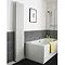 Premier - Salvia Double Panel Radiator - 1800 x 383mm - White - HSA001 Feature Large Image