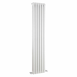 Premier - Salvia Double Panel Radiator - 1800 x 383mm - White - HSA001 Large Image
