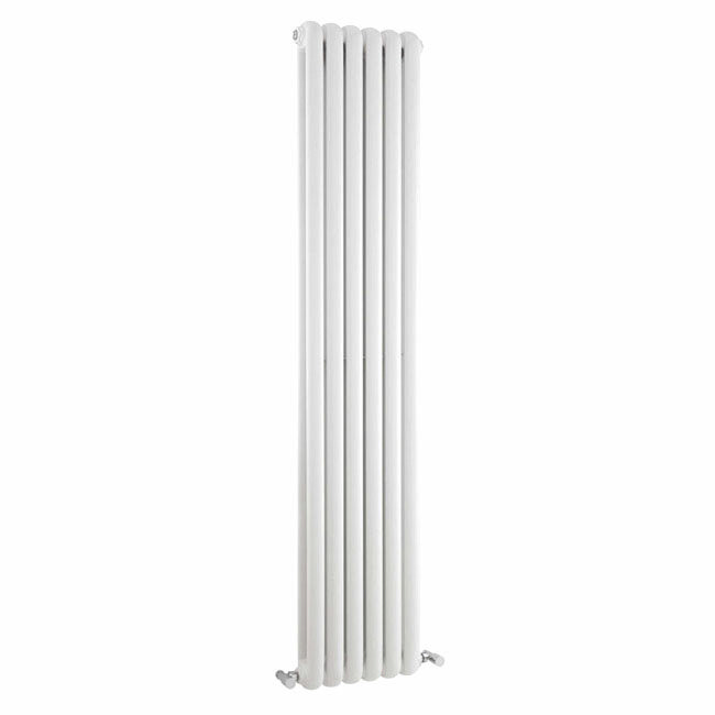 Premier - Salvia Double Panel Radiator - 1800 x 383mm - White - HSA001 Large Image