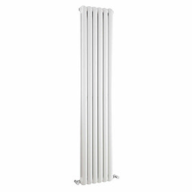 Premier - Salvia Double Panel Radiator - 1800 x 383mm - White - HSA001 Large Image