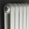 Premier - Salvia Double Panel Radiator - 635 x 863mm - White - HSA004 Profile Large Image