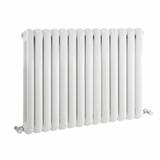 Premier - Salvia Double Panel Radiator - 635 x 863mm - White - HSA004 Large Image