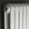 Premier - Salvia Horizontal Double Panel Radiator - 383 x 1500mm - White Profile Large Image