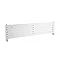 Premier - Salvia Horizontal Double Panel Radiator - 383 x 1500mm - White Large Image