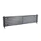 Premier - Salvia Horizontal Double Panel Radiator - 383 x 1800mm - Anthracite Large Image